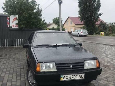 Черный ВАЗ 21099, объемом двигателя 1.6 л и пробегом 280 тыс. км за 1100 $, фото 1 на Automoto.ua