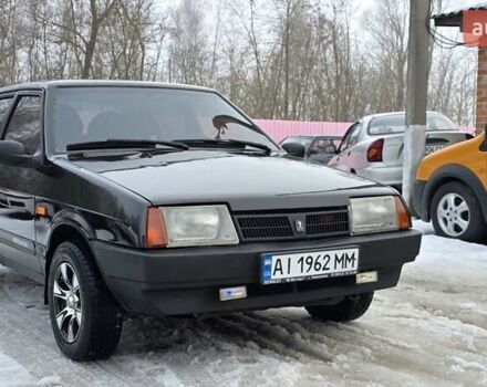 Черный ВАЗ 21099, объемом двигателя 1.6 л и пробегом 215 тыс. км за 2550 $, фото 1 на Automoto.ua