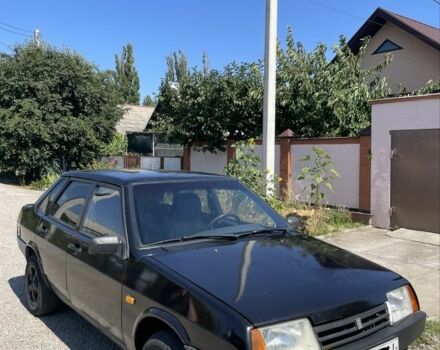 Черный ВАЗ 21099, объемом двигателя 1.6 л и пробегом 414 тыс. км за 1099 $, фото 1 на Automoto.ua