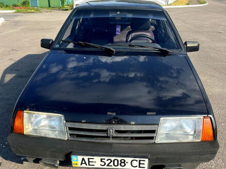 Черный ВАЗ 21099, объемом двигателя 1.6 л и пробегом 130 тыс. км за 2400 $, фото 1 на Automoto.ua