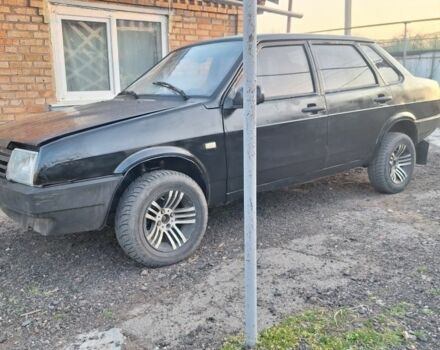 Черный ВАЗ 21099, объемом двигателя 1.6 л и пробегом 300 тыс. км за 835 $, фото 1 на Automoto.ua