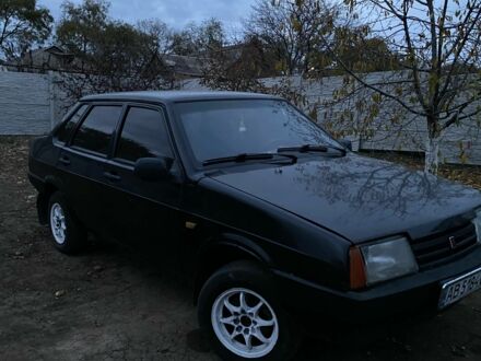 Черный ВАЗ 21099, объемом двигателя 1.6 л и пробегом 1 тыс. км за 1308 $, фото 1 на Automoto.ua