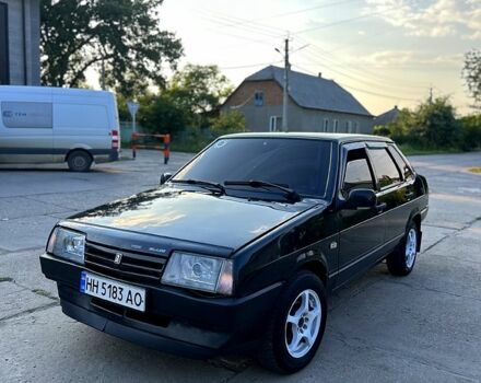 Черный ВАЗ 21099, объемом двигателя 1.6 л и пробегом 185 тыс. км за 1950 $, фото 1 на Automoto.ua
