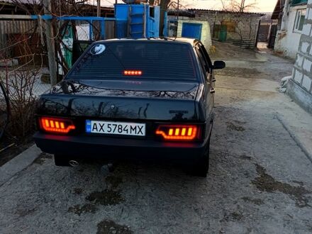 Черный ВАЗ 21099, объемом двигателя 1.6 л и пробегом 138 тыс. км за 3210 $, фото 1 на Automoto.ua