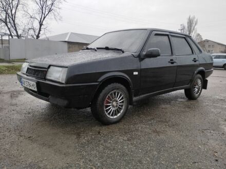 Чорний ВАЗ 21099, об'ємом двигуна 1.6 л та пробігом 154 тис. км за 2000 $, фото 1 на Automoto.ua