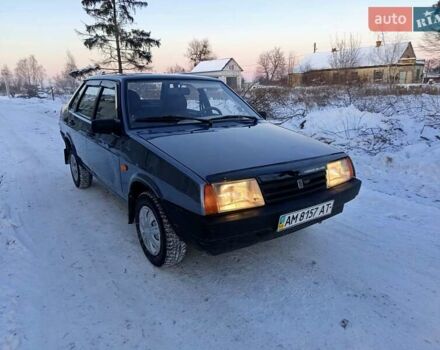 Черный ВАЗ 21099, объемом двигателя 1.6 л и пробегом 129 тыс. км за 2100 $, фото 1 на Automoto.ua