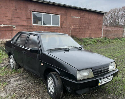 Чорний ВАЗ 21099, об'ємом двигуна 1.6 л та пробігом 70 тис. км за 950 $, фото 1 на Automoto.ua