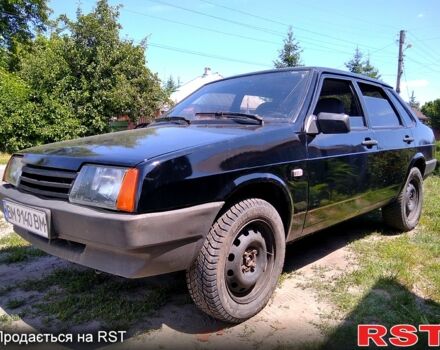 Черный ВАЗ 21099, объемом двигателя 1.6 л и пробегом 0 тыс. км за 1800 $, фото 1 на Automoto.ua
