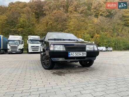 Черный ВАЗ 21099, объемом двигателя 1.6 л и пробегом 80 тыс. км за 1650 $, фото 1 на Automoto.ua