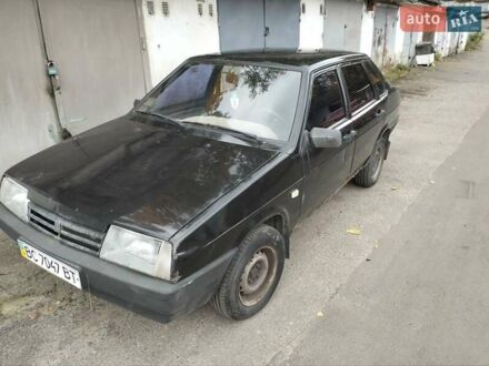 Черный ВАЗ 21099, объемом двигателя 1.6 л и пробегом 197 тыс. км за 800 $, фото 1 на Automoto.ua