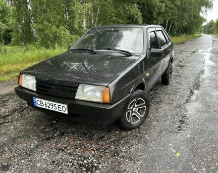Черный ВАЗ 21099, объемом двигателя 1.6 л и пробегом 160 тыс. км за 1650 $, фото 1 на Automoto.ua