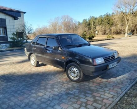 Черный ВАЗ 21099, объемом двигателя 1.6 л и пробегом 101 тыс. км за 1800 $, фото 1 на Automoto.ua