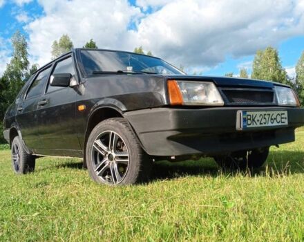 Черный ВАЗ 21099, объемом двигателя 1.5 л и пробегом 1 тыс. км за 1450 $, фото 1 на Automoto.ua