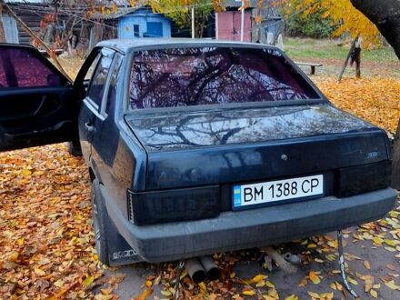 Черный ВАЗ 21099, объемом двигателя 1.6 л и пробегом 230 тыс. км за 1800 $, фото 1 на Automoto.ua