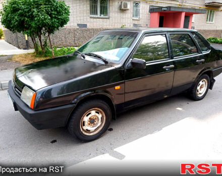 Черный ВАЗ 21099, объемом двигателя 1.5 л и пробегом 230 тыс. км за 1600 $, фото 1 на Automoto.ua