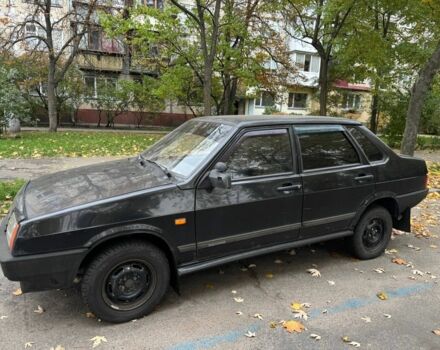 Черный ВАЗ 21099, объемом двигателя 1.6 л и пробегом 182 тыс. км за 1696 $, фото 1 на Automoto.ua