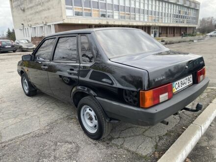 Черный ВАЗ 21099, объемом двигателя 1.6 л и пробегом 196 тыс. км за 2150 $, фото 1 на Automoto.ua