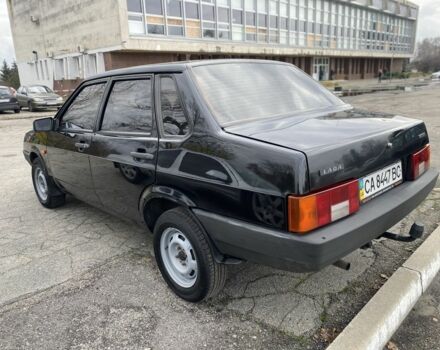 Черный ВАЗ 21099, объемом двигателя 1.6 л и пробегом 196 тыс. км за 2150 $, фото 1 на Automoto.ua