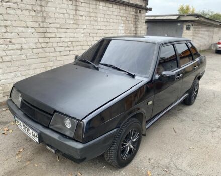 Черный ВАЗ 21099, объемом двигателя 1.6 л и пробегом 232 тыс. км за 1102 $, фото 1 на Automoto.ua