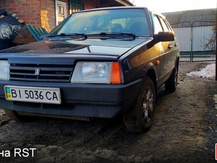 Черный ВАЗ 21099, объемом двигателя 1.6 л и пробегом 119 тыс. км за 2499 $, фото 1 на Automoto.ua