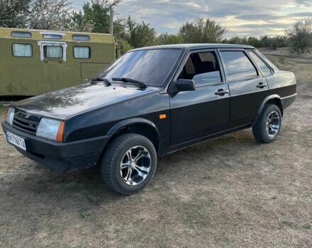 Чорний ВАЗ 21099, об'ємом двигуна 1.6 л та пробігом 245 тис. км за 2002 $, фото 1 на Automoto.ua