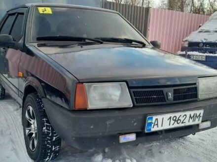 Черный ВАЗ 21099, объемом двигателя 1.6 л и пробегом 215 тыс. км за 2250 $, фото 1 на Automoto.ua