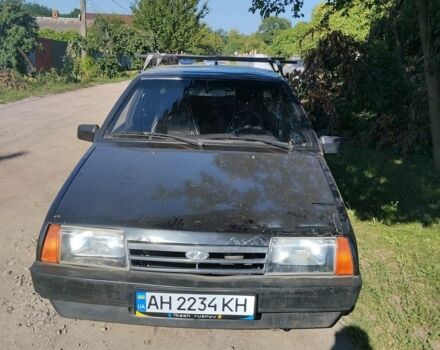 Чорний ВАЗ 21099, об'ємом двигуна 1.6 л та пробігом 190 тис. км за 1500 $, фото 1 на Automoto.ua