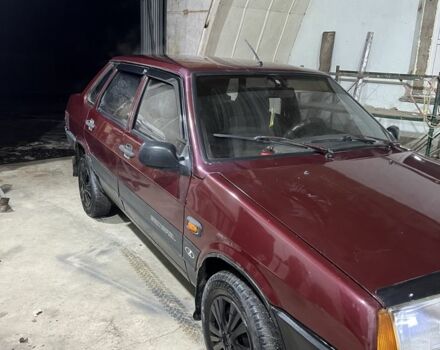 Черный ВАЗ 21099, объемом двигателя 0 л и пробегом 2 тыс. км за 1550 $, фото 1 на Automoto.ua