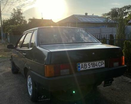 Черный ВАЗ 21099, объемом двигателя 1.6 л и пробегом 110 тыс. км за 1308 $, фото 1 на Automoto.ua