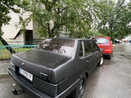 Черный ВАЗ 21099, объемом двигателя 1.6 л и пробегом 366 тыс. км за 1500 $, фото 1 на Automoto.ua