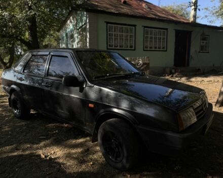 Чорний ВАЗ 21099, об'ємом двигуна 1.6 л та пробігом 876 тис. км за 1000 $, фото 1 на Automoto.ua