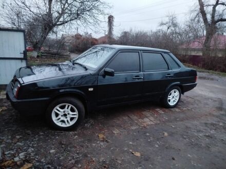 Черный ВАЗ 21099, объемом двигателя 0 л и пробегом 170 тыс. км за 1600 $, фото 1 на Automoto.ua