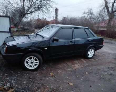 Черный ВАЗ 21099, объемом двигателя 0 л и пробегом 170 тыс. км за 1600 $, фото 1 на Automoto.ua