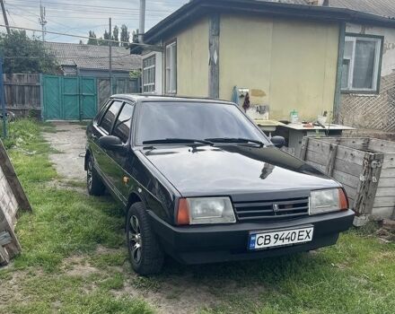 Черный ВАЗ 21099, объемом двигателя 1.6 л и пробегом 220 тыс. км за 2500 $, фото 1 на Automoto.ua