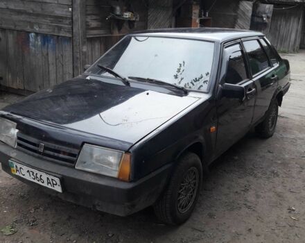 Чорний ВАЗ 21099, об'ємом двигуна 1.6 л та пробігом 190 тис. км за 899 $, фото 1 на Automoto.ua