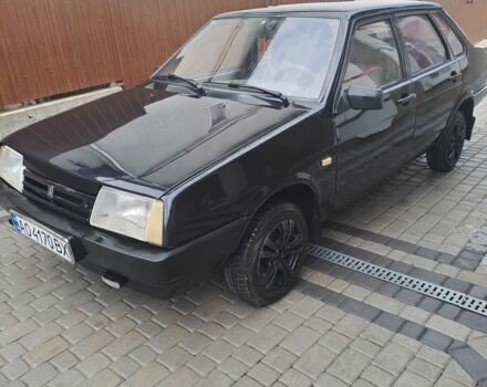 Чорний ВАЗ 21099, об'ємом двигуна 1.6 л та пробігом 120 тис. км за 1600 $, фото 1 на Automoto.ua
