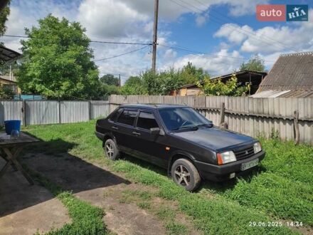 ВАЗ 21099 2008 у Лохвице на Automoto.ua Чорний ВАЗ 21099, об'ємом двигуна 1.6 л та пробігом 133 тис. км за 2600 $, фото 1 на Automoto.ua