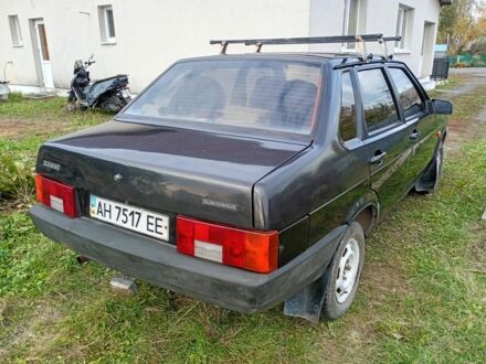 Чорний ВАЗ 21099, об'ємом двигуна 1.6 л та пробігом 81 тис. км за 1330 $, фото 1 на Automoto.ua