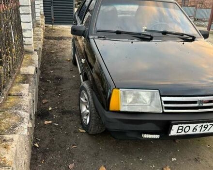 Черный ВАЗ 21099, объемом двигателя 1.6 л и пробегом 231 тыс. км за 2000 $, фото 1 на Automoto.ua