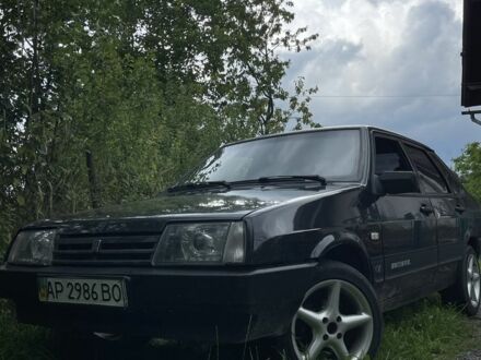 Черный ВАЗ 21099, объемом двигателя 1.6 л и пробегом 120 тыс. км за 1350 $, фото 1 на Automoto.ua