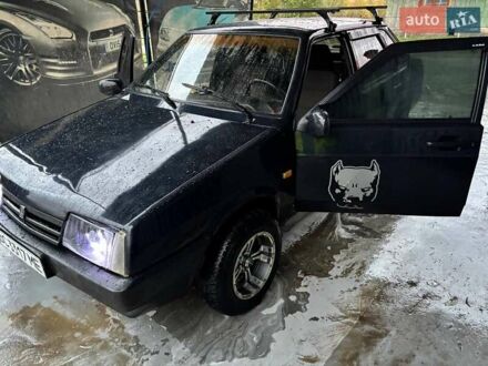 Черный ВАЗ 21099, объемом двигателя 1.6 л и пробегом 544 тыс. км за 1650 $, фото 1 на Automoto.ua