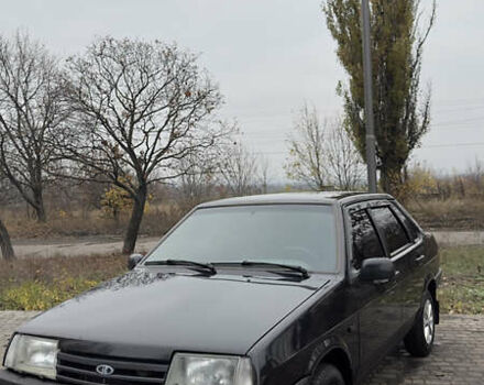 Черный ВАЗ 21099, объемом двигателя 1.6 л и пробегом 150 тыс. км за 2400 $, фото 1 на Automoto.ua