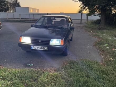 Черный ВАЗ 21099, объемом двигателя 1.6 л и пробегом 124 тыс. км за 1500 $, фото 1 на Automoto.ua