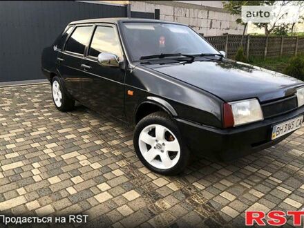 Черный ВАЗ 21099, объемом двигателя 1.6 л и пробегом 222 тыс. км за 1650 $, фото 1 на Automoto.ua