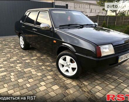 Черный ВАЗ 21099, объемом двигателя 1.6 л и пробегом 222 тыс. км за 1650 $, фото 1 на Automoto.ua