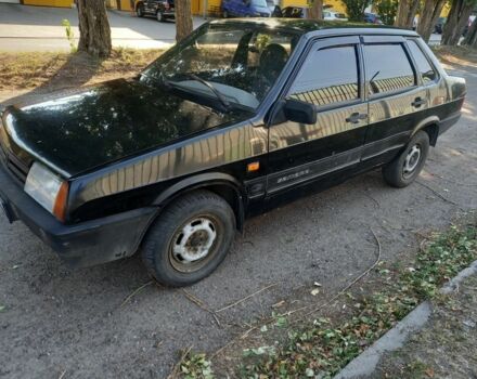 Черный ВАЗ 21099, объемом двигателя 0 л и пробегом 100 тыс. км за 850 $, фото 1 на Automoto.ua