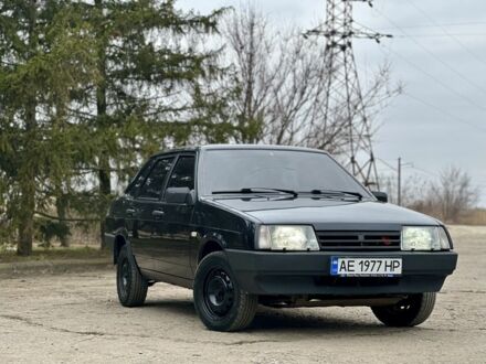 Черный ВАЗ 21099, объемом двигателя 0.16 л и пробегом 185 тыс. км за 2900 $, фото 1 на Automoto.ua