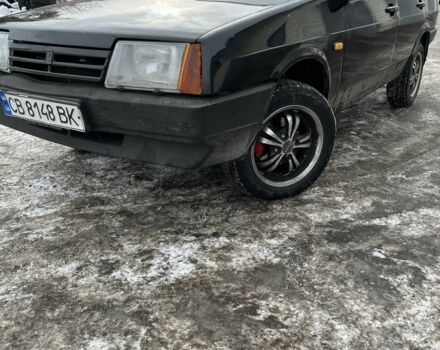 Черный ВАЗ 21099, объемом двигателя 1.6 л и пробегом 155 тыс. км за 1400 $, фото 1 на Automoto.ua