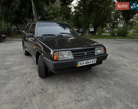 Черный ВАЗ 21099, объемом двигателя 1.6 л и пробегом 189 тыс. км за 1400 $, фото 1 на Automoto.ua