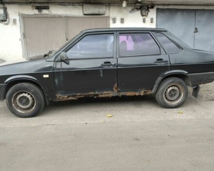 Черный ВАЗ 21099, объемом двигателя 0 л и пробегом 197 тыс. км за 850 $, фото 1 на Automoto.ua